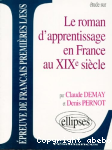 tude sur le roman d'apprentissage en France au XIXme sicle