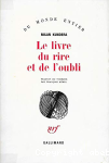 Le livre du rire et de l'oubli