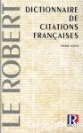 Dictionnaire de citations franaises