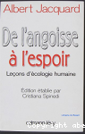 De l'angoisse  l'espoir