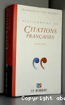 Dictionnaire de citations franaises