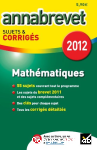 Mathmatiques - Annales Brevet 2012