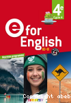 E for english, 4e