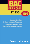 Les confessions de Jean-Jacques Rousseau/Le mythe antique dans lectre de Jean Giraudoux